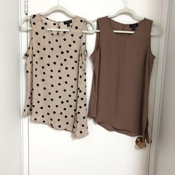 2xHP✨Le Château set of 2 small blouses NWOT - Picture 2 of 13